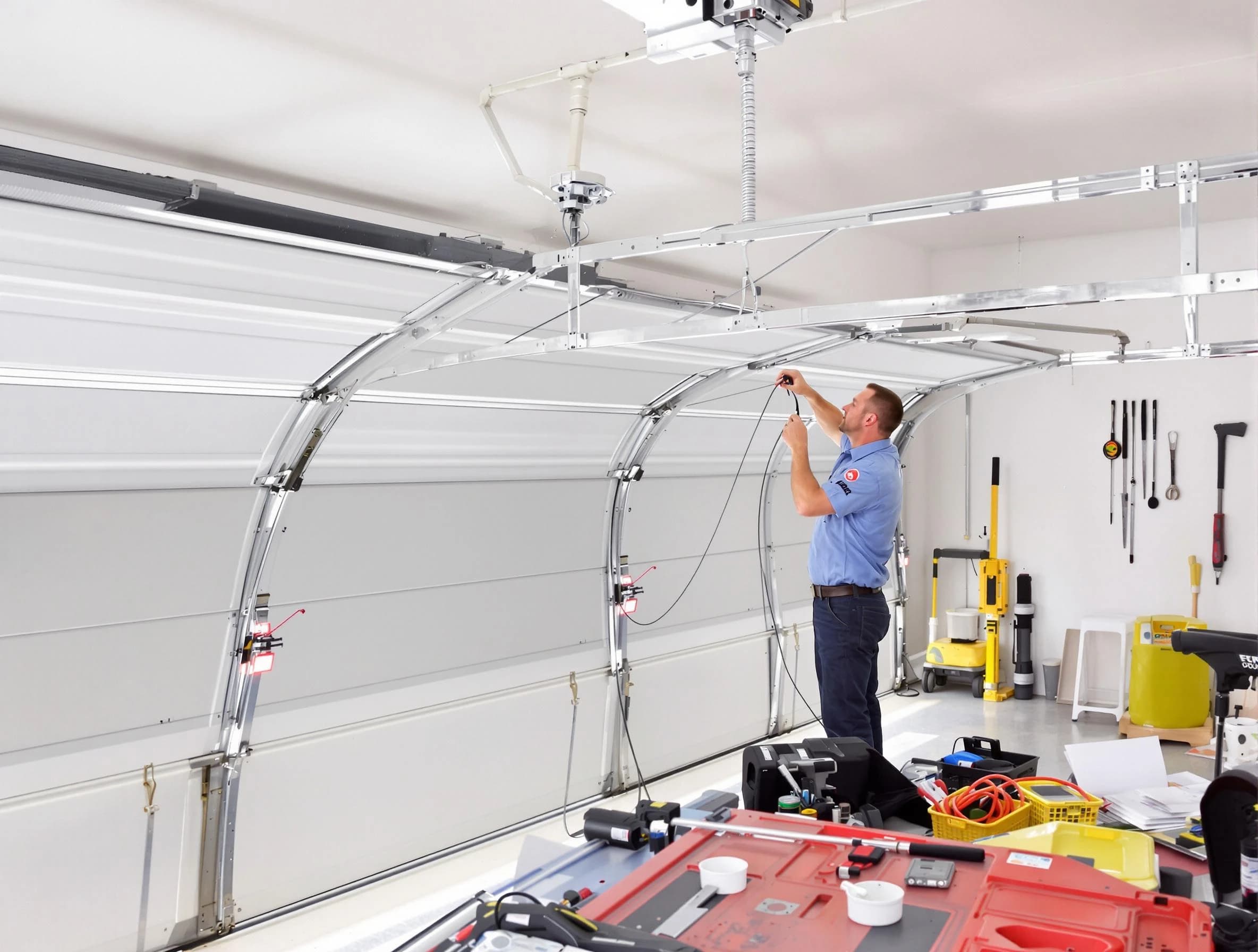 Garage door cable repair service by San Tan Valley Garage Door Repair in San Tan Valley