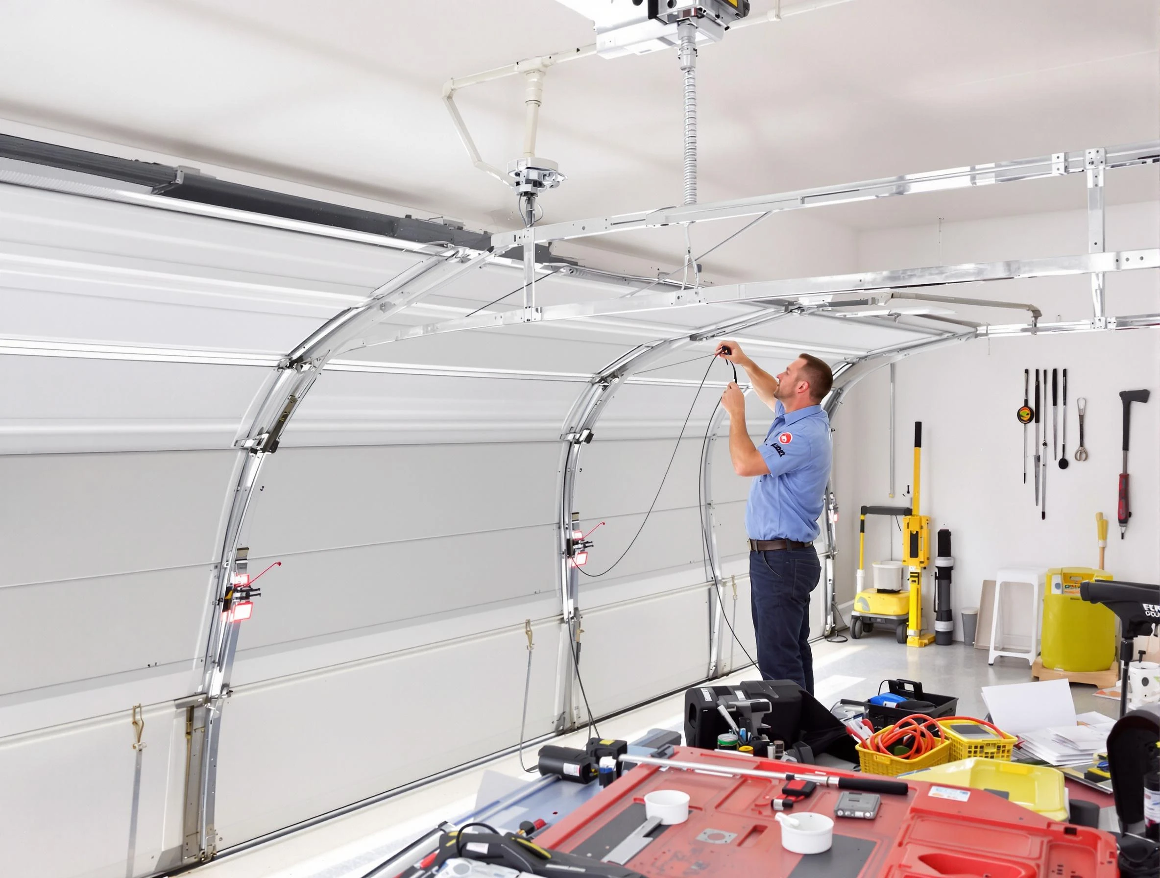 Garage door cable repair service by San Tan Valley Garage Door Repair in San Tan Valley