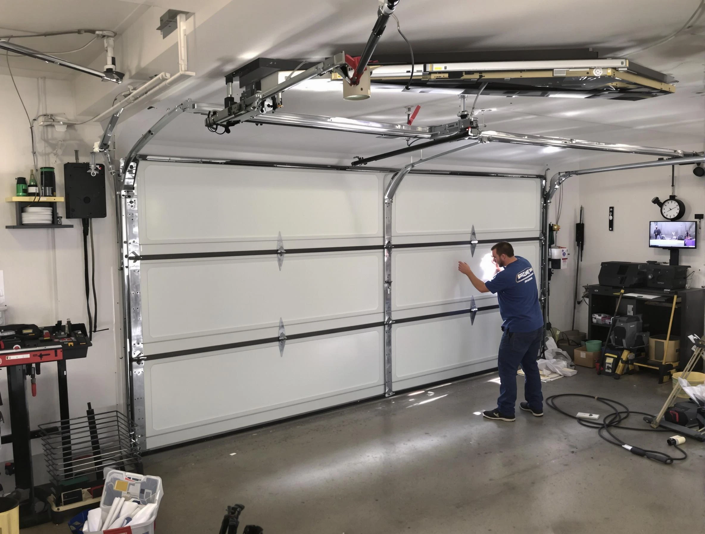 Professional garage door repair service by San Tan Valley Garage Door Repair in San Tan Valley