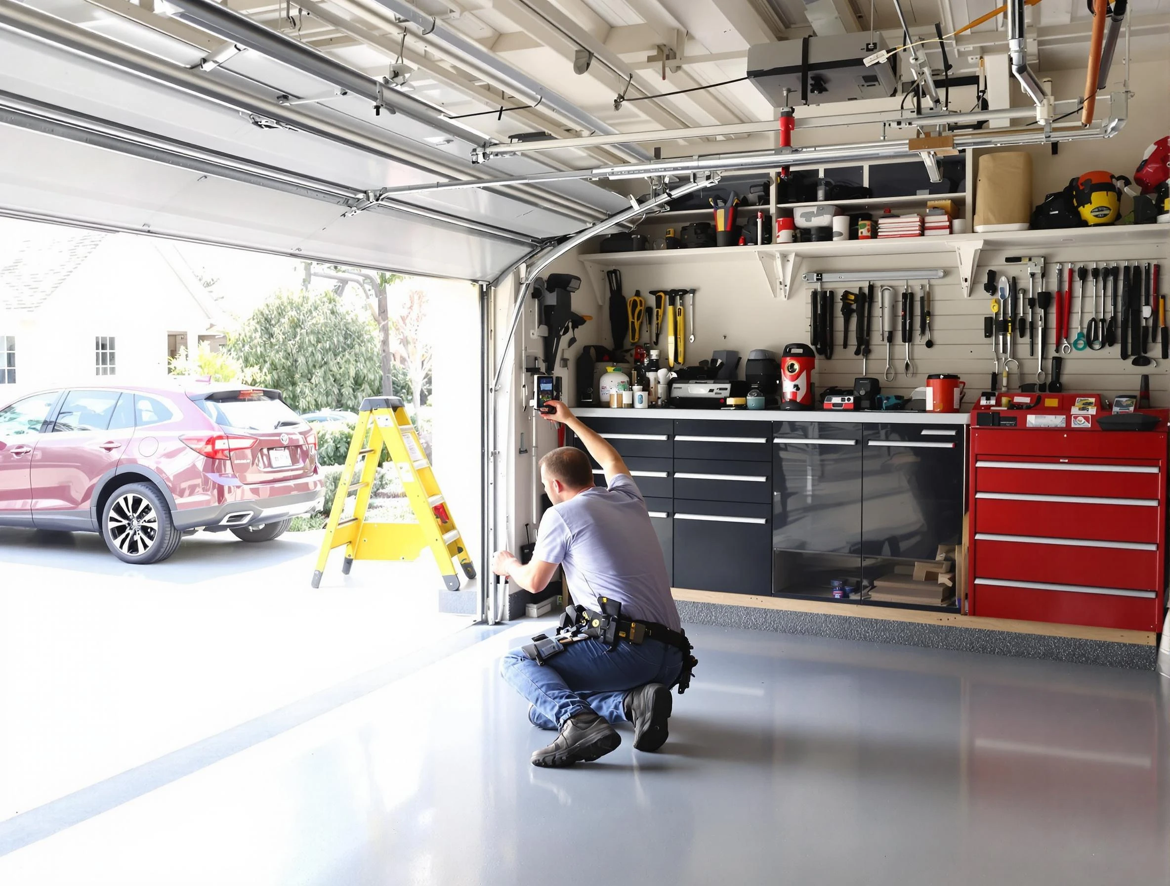 Local garage door repair service by San Tan Valley Garage Door Repair in San Tan Valley