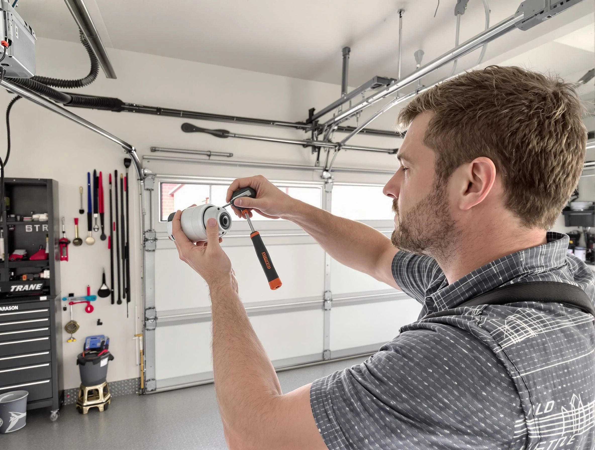 Garage door opener repair service by San Tan Valley Garage Door Repair in San Tan Valley